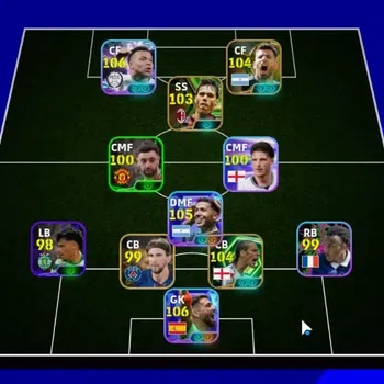 eFootball Accounts Legends & Iconic Players Android|Big Time Lionel Messi '26|Epic Sergio Aguero,Dennis