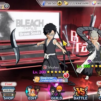 Bleach: Brave Souls Accounts Max Transcendence Global |40K Orb| Hisagi Max Trancendence, Kensei TYBW, Aizen TYBW, Ulquiorra