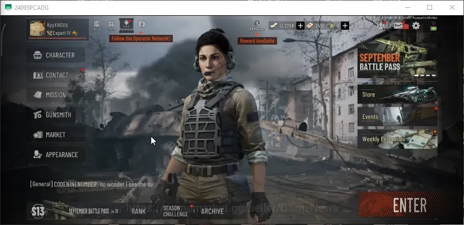 Arena Breakout Accounts High Value MOBILE|Lvl 30|SV 17.2M|CV 13.2M|MG H416|OF AKM,BS T951,BS QC61,BS SPR310|CN OFF|Log 1
