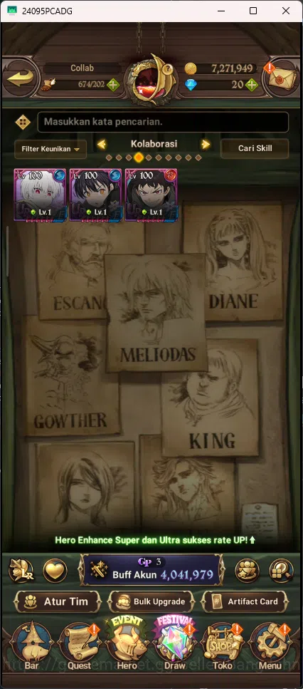 The Seven Deadly Sins: Grand Cross Accounts GLOBAL | 4M CC | 2 LR Brunhild+Elizabeth | 10 UR M image 7