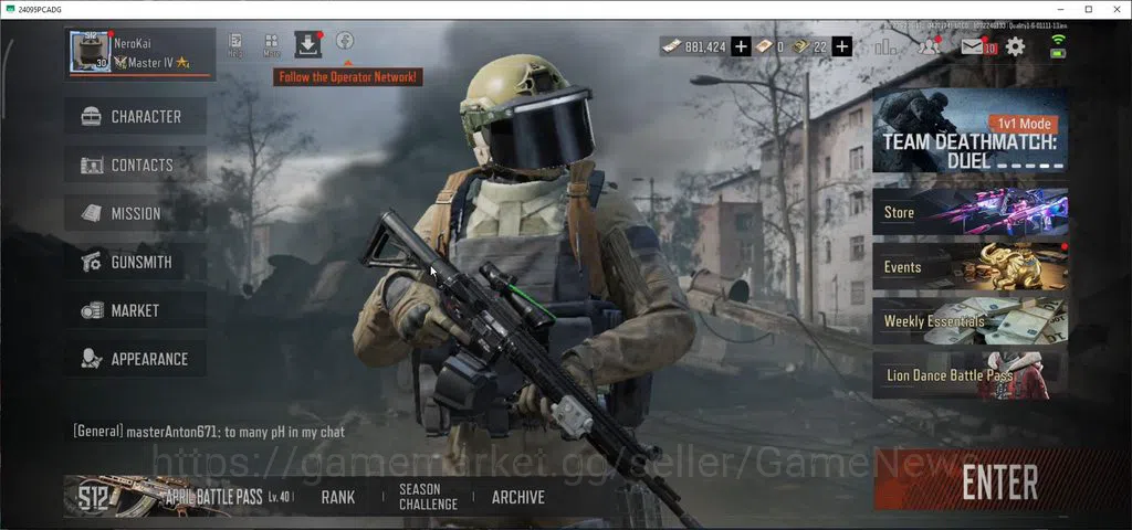 Arena Breakout Accounts MOBILE Lv30|SV 33,9M|CV 21M|Highland Set|SS AKM,DS image 1