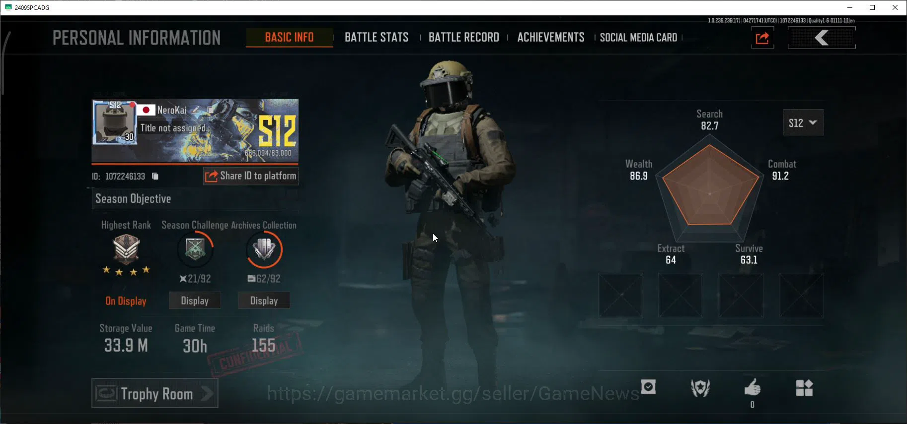 Arena Breakout Accounts MOBILE Lv30|SV 33,9M|CV 21M|Highland Set|SS AKM,DS image 12
