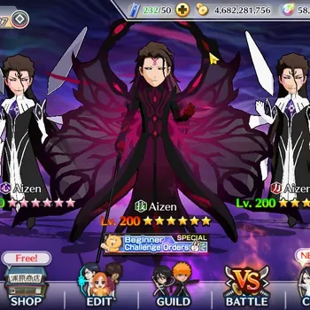 Bleach: Brave Souls Accounts High-End Global| 1,1M BP+58 Orb| End Story | 9K BS AccTicket | Robert,Gremmy TYBW26
