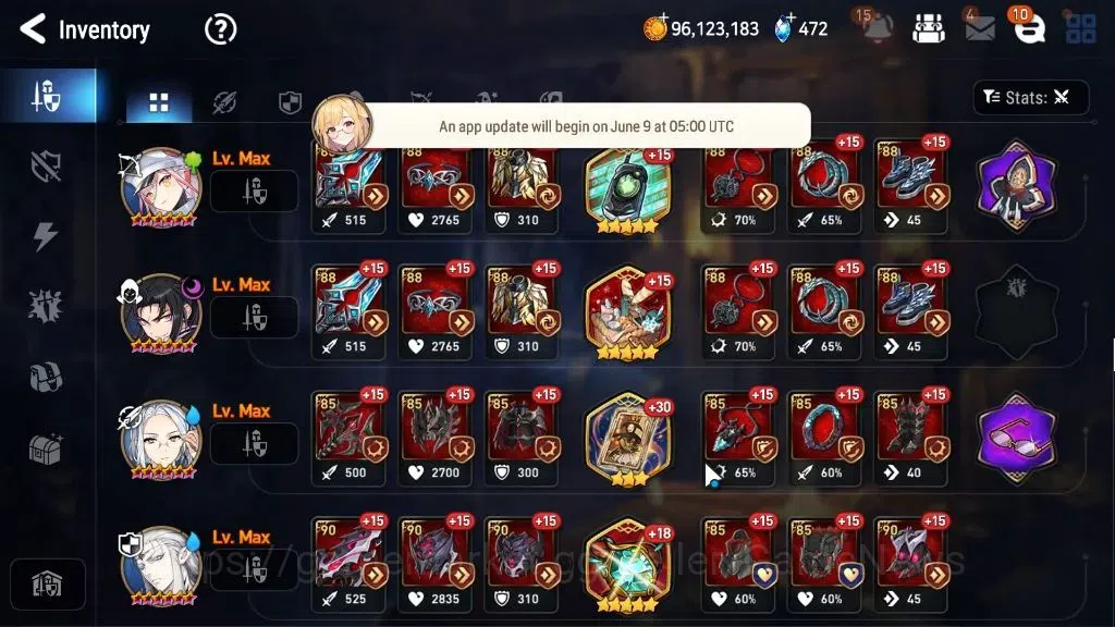 Epic Seven Accounts GLOBAL Unverif|14ML(RhianaNLuciel,Salome,LOTScales image 15
