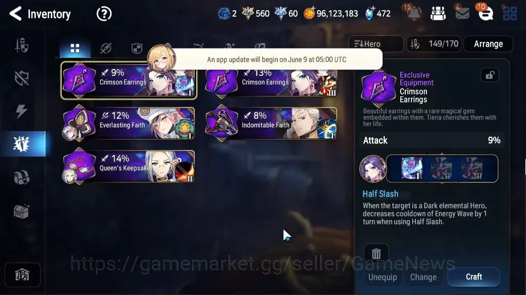 Epic Seven Accounts GLOBAL Unverif|14ML(RhianaNLuciel,Salome,LOTScales image 18