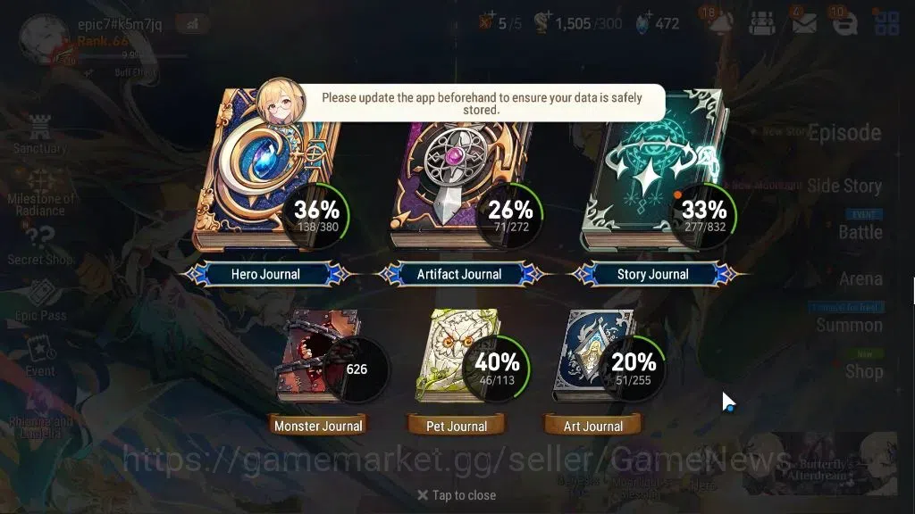 Epic Seven Accounts GLOBAL Unverif|14ML(RhianaNLuciel,Salome,LOTScales image 3