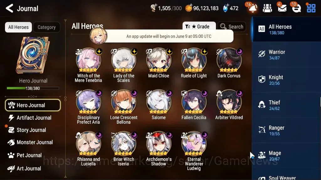 Epic Seven Accounts GLOBAL Unverif|14ML(RhianaNLuciel,Salome,LOTScales image 6