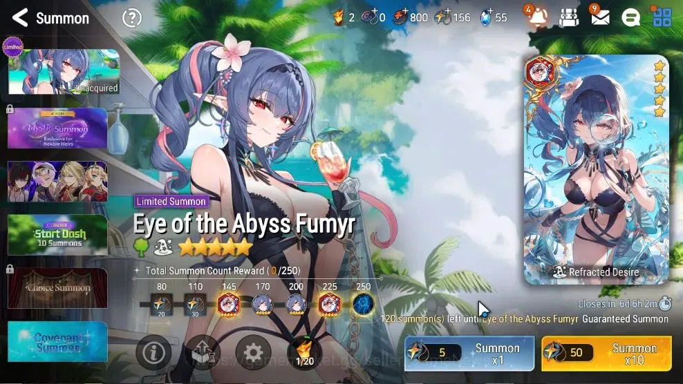 Epic Seven Accounts Starter GLOBAL UnVerif|ML (TE Kayron,Straze)+Landy,Tenebria|Ready Gacha|PoH ON|Abyss F 51|800 MM+2,5K 17