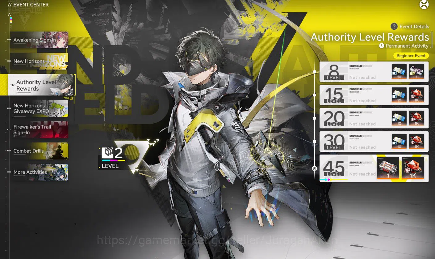 Arknights: Endfield Accounts Asia Lv 2 | Fresh Starter Day 1 | 1 SSR (Pogranichnik) + Wedge Weapon SSR + 5 SR Character 4