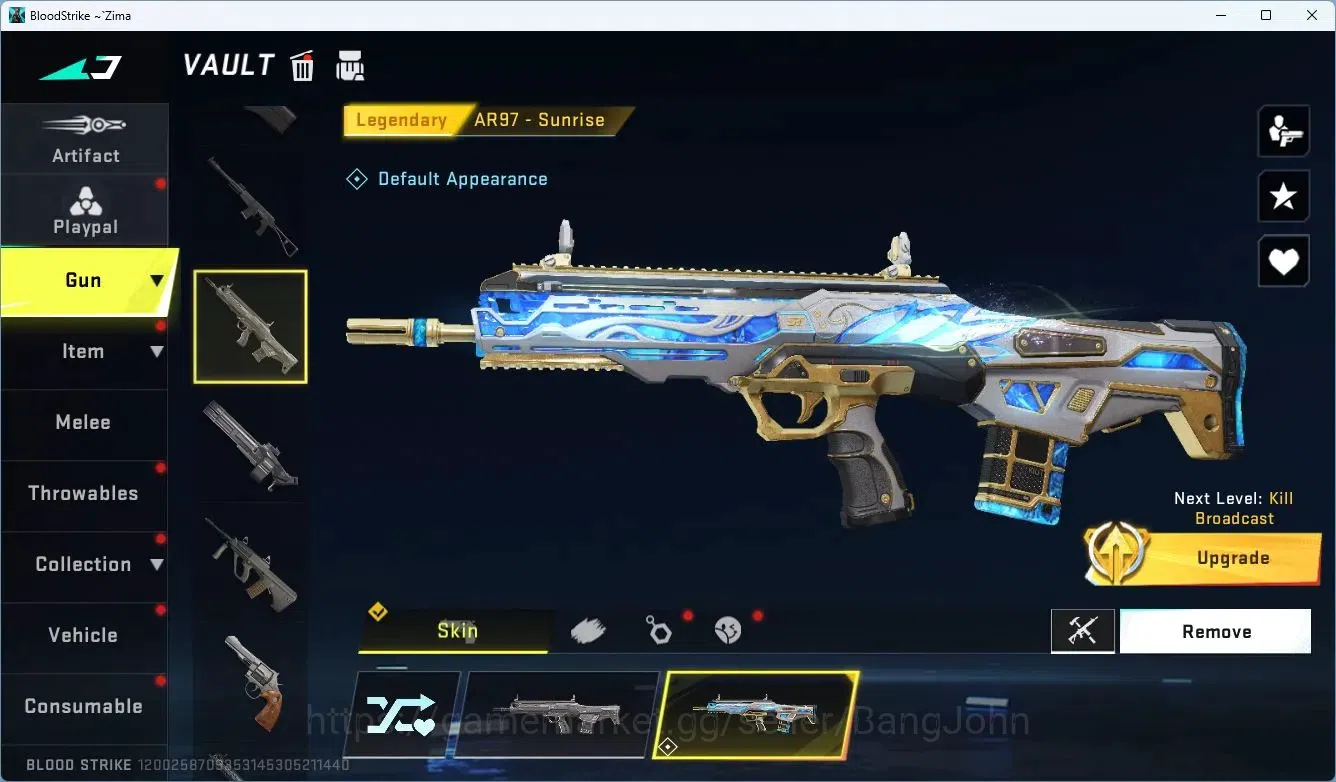 Blood Strike Accounts ASIA | 1 7DS: AK47 Sacred Axe Rhitta | Ultra ETHAN image 4