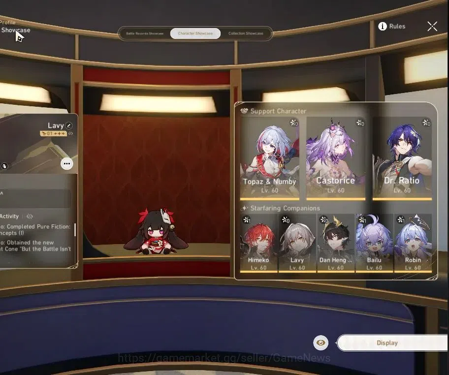 Honkai Star Rail Accounts Asia|TL 50|11 Limited|[Castorice+Sign,Robin E1+Sig image 2