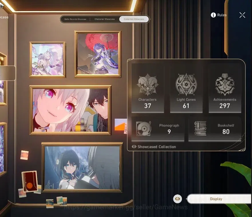 Honkai Star Rail Accounts Asia|TL 50|11 Limited|[Castorice+Sign,Robin E1+Sig image 3