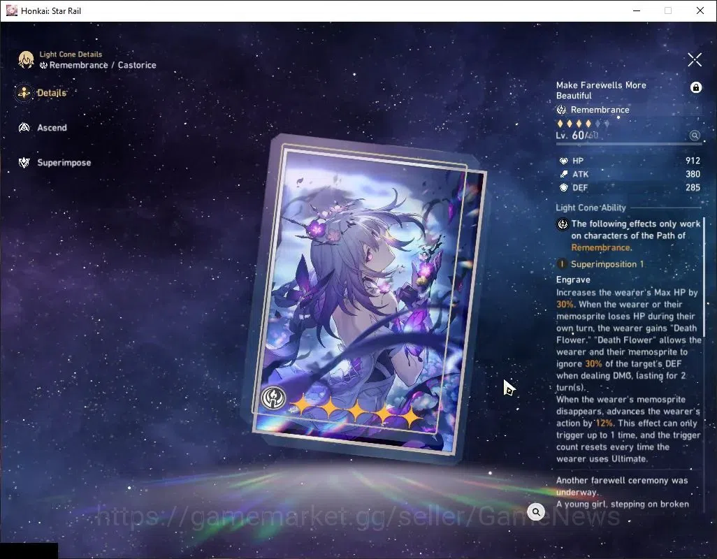 Honkai Star Rail Accounts Asia|TL 50|11 Limited|[Castorice+Sign,Robin E1+Sig image 7