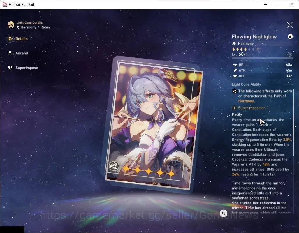 Honkai Star Rail Accounts Asia|TL 50|11 Limited|[Castorice+Sign,Robin E1+Sig image 8
