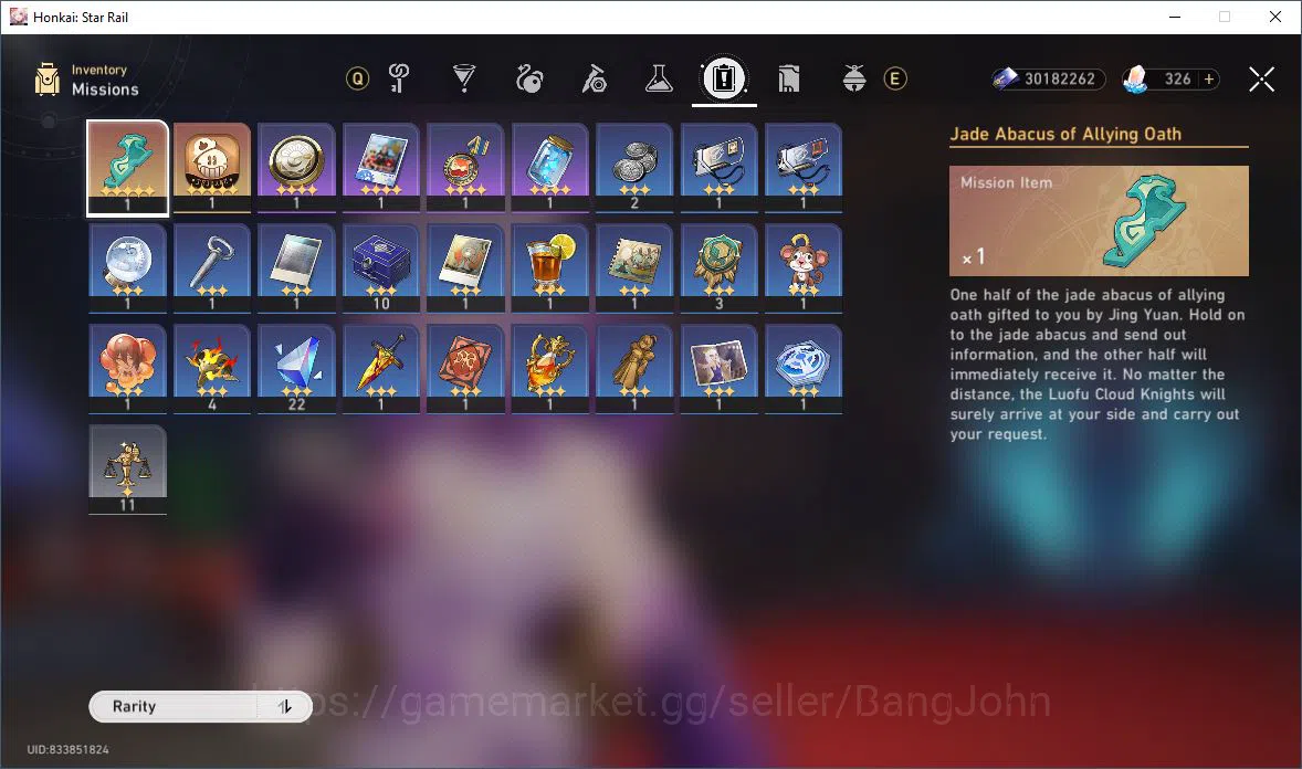 Honkai Star Rail Accounts [ASIA] TL 65 | 15 Limit | Castorice | Hyacine | Tr image 5