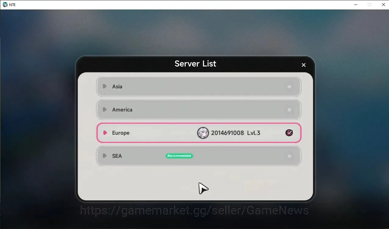 Neverness to Everness Accounts Global EUROPE |HL 3| 3 SSR Hotori, Sakiri, Jiuyuan image 1