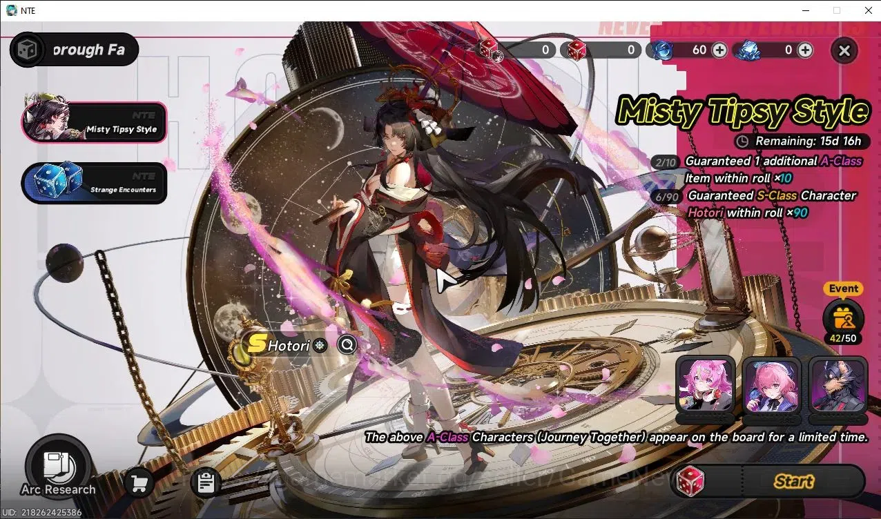 Neverness to Everness Accounts Global EUROPE |HL 3| 3 SSR Hotori, Sakiri, Jiuyuan image 6