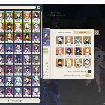 Genshin Impact Accounts Others ASIA|AR 57|10 Limited + 7 (*5 Weapon)|(Yae Miko