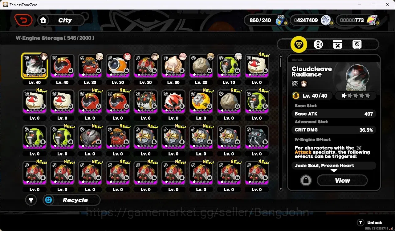 Zenless Zone Zero Accounts ASIA|IK 41|3 Limited,1 VoidHunter [(Ye Shunguang+S image 11