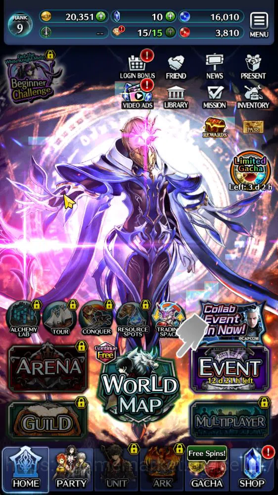 Last Cloudia Accounts Global|Starter Rank 9| Ascended Roland,Spirit Maid image 11