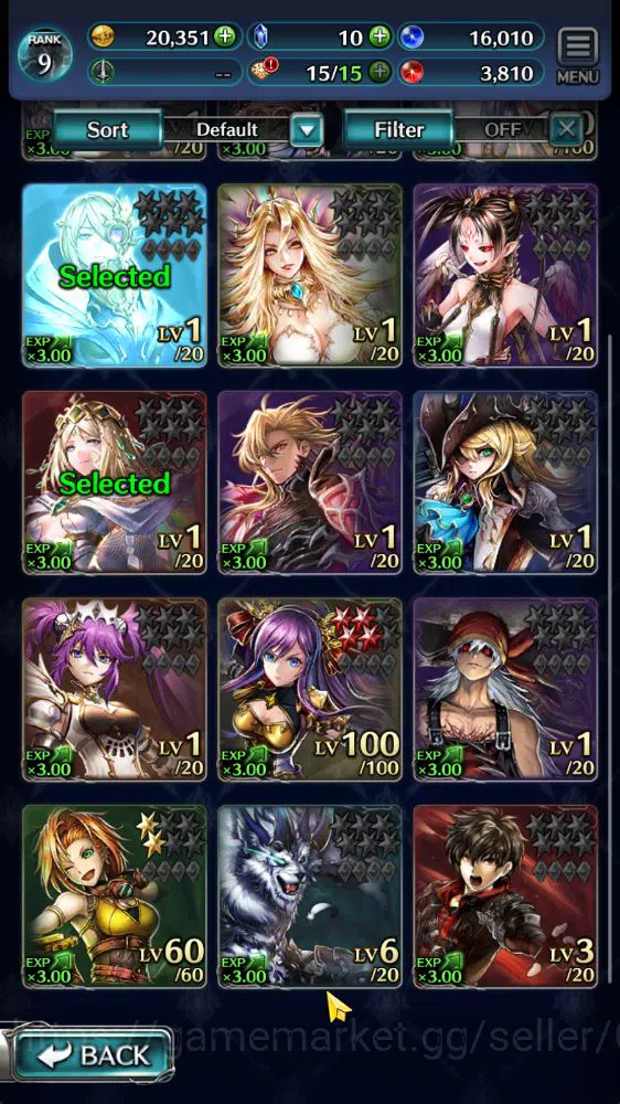 Last Cloudia Accounts Global|Starter Rank 9| Ascended Roland,Spirit Maid image 2