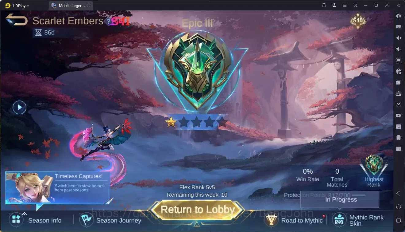 Mobile Legends: Bang Bang Accounts Global|Hero 132|Skin 337|Exalted|Legend Lunox|Sanr image 19