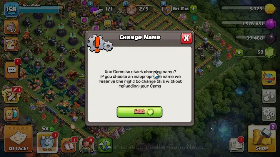 Clash of Clans Accounts LV 158|TH 16-BH 8|HH 9|Limited Skin|BK 61,AQ 80,GW image 15