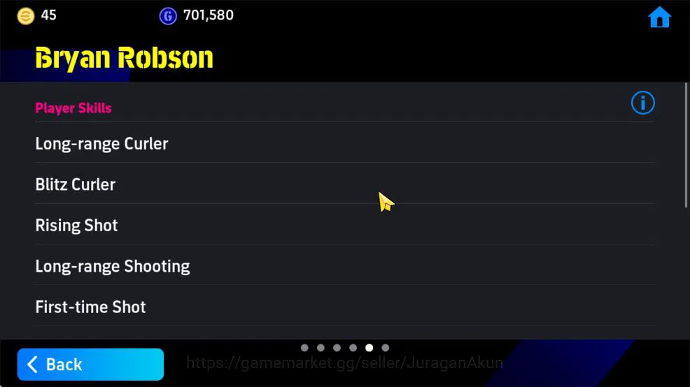 eFootball Accounts Mid-Tier Mobile|Bryan Robson,Desire Doue Blitz Curler,Ruud Gullit Low Screamer,Oliver Kahn GK Spirit 6