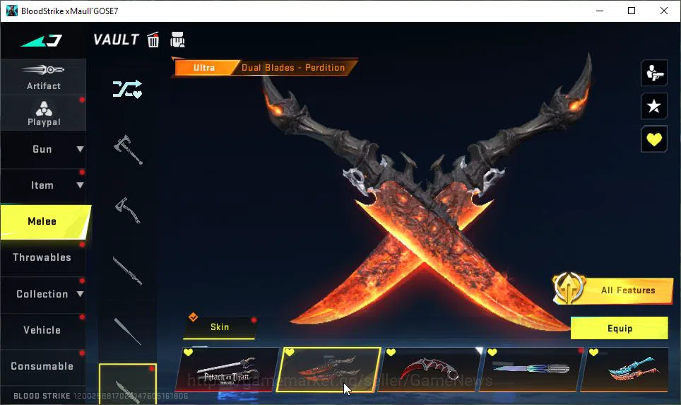 Blood Strike Accounts ASIA|2 EVO [M4A1-TIADRACO,SCAR-STELLAR] +14 ETER[N image 11