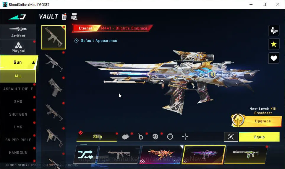Blood Strike Accounts ASIA|2 EVO [M4A1-TIADRACO,SCAR-STELLAR] +14 ETER[N image 12