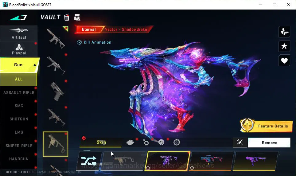 Blood Strike Accounts ASIA|2 EVO [M4A1-TIADRACO,SCAR-STELLAR] +14 ETER[N image 14