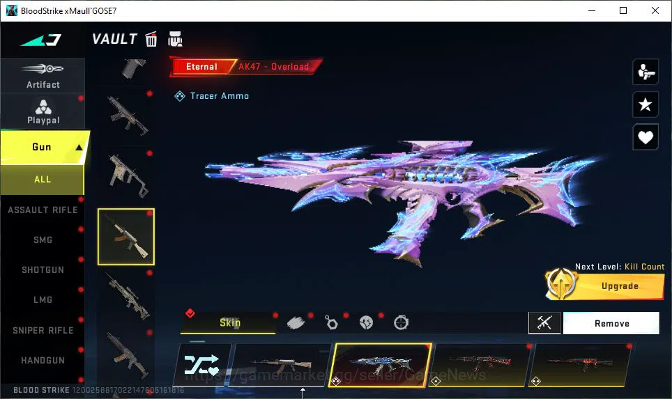 Blood Strike Accounts ASIA|2 EVO [M4A1-TIADRACO,SCAR-STELLAR] +14 ETER[N image 15