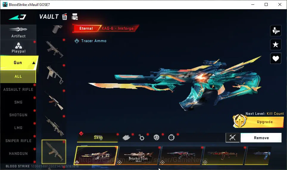 Blood Strike Accounts ASIA|2 EVO [M4A1-TIADRACO,SCAR-STELLAR] +14 ETER[N image 16