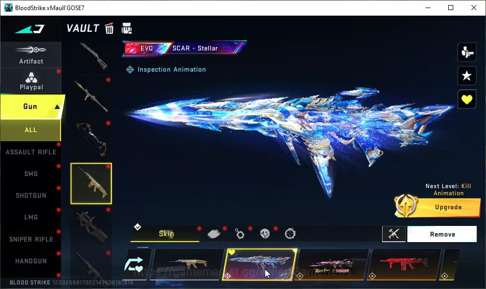 Blood Strike Accounts ASIA|2 EVO [M4A1-TIADRACO,SCAR-STELLAR] +14 ETER[N image 2
