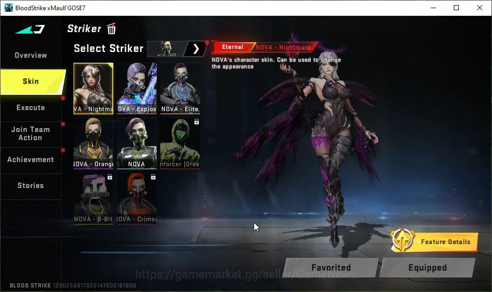 Blood Strike Accounts ASIA|2 EVO [M4A1-TIADRACO,SCAR-STELLAR] +14 ETER[N image 3