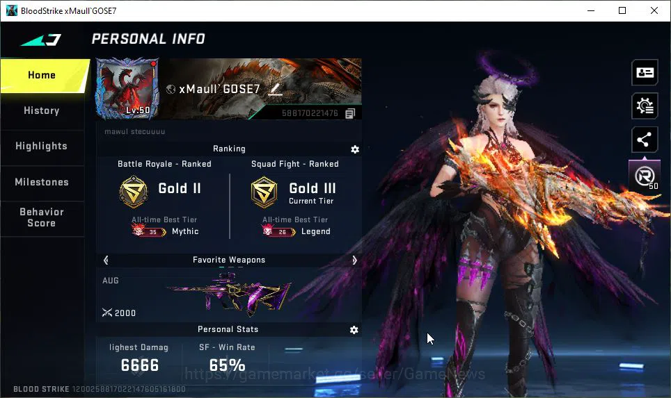 Blood Strike Accounts ASIA|2 EVO [M4A1-TIADRACO,SCAR-STELLAR] +14 ETER[N image 5