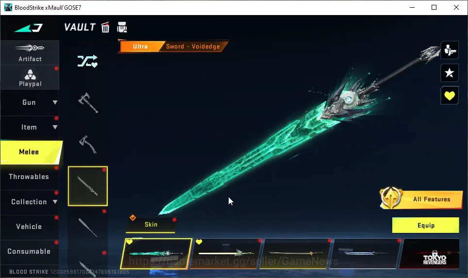 Blood Strike Accounts ASIA|2 EVO [M4A1-TIADRACO,SCAR-STELLAR] +14 ETER[N image 9