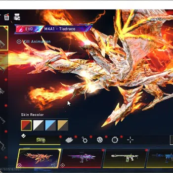 Blood Strike Rare Skin ASIA|2 EVO [M4A1-TIADRACO,SCAR-STELLAR] +14 ETER[N image 1