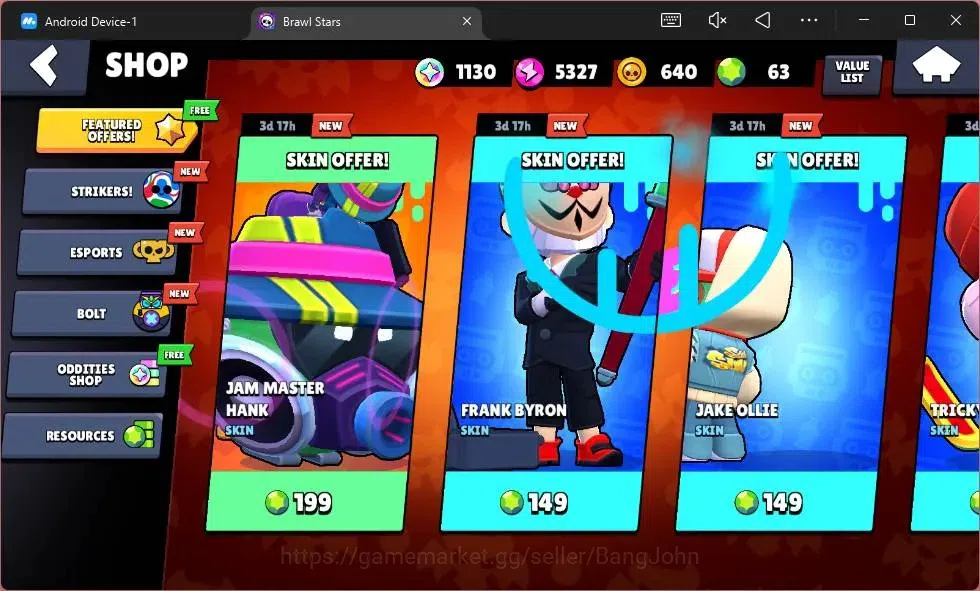 Brawl Stars Accounts Global | 450 Thropy|10 Brawler|1 Max Hypercharge(R image 3