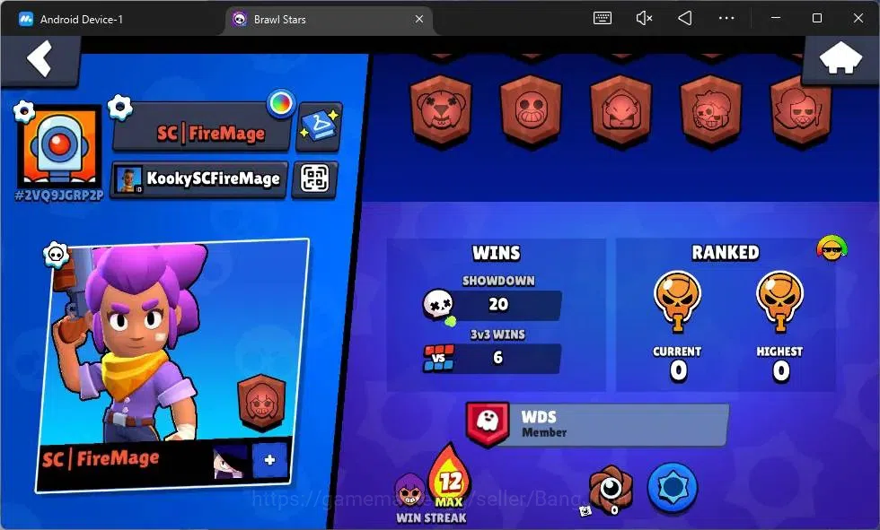 Brawl Stars Accounts Global | 450 Thropy|10 Brawler|1 Max Hypercharge(R image 4