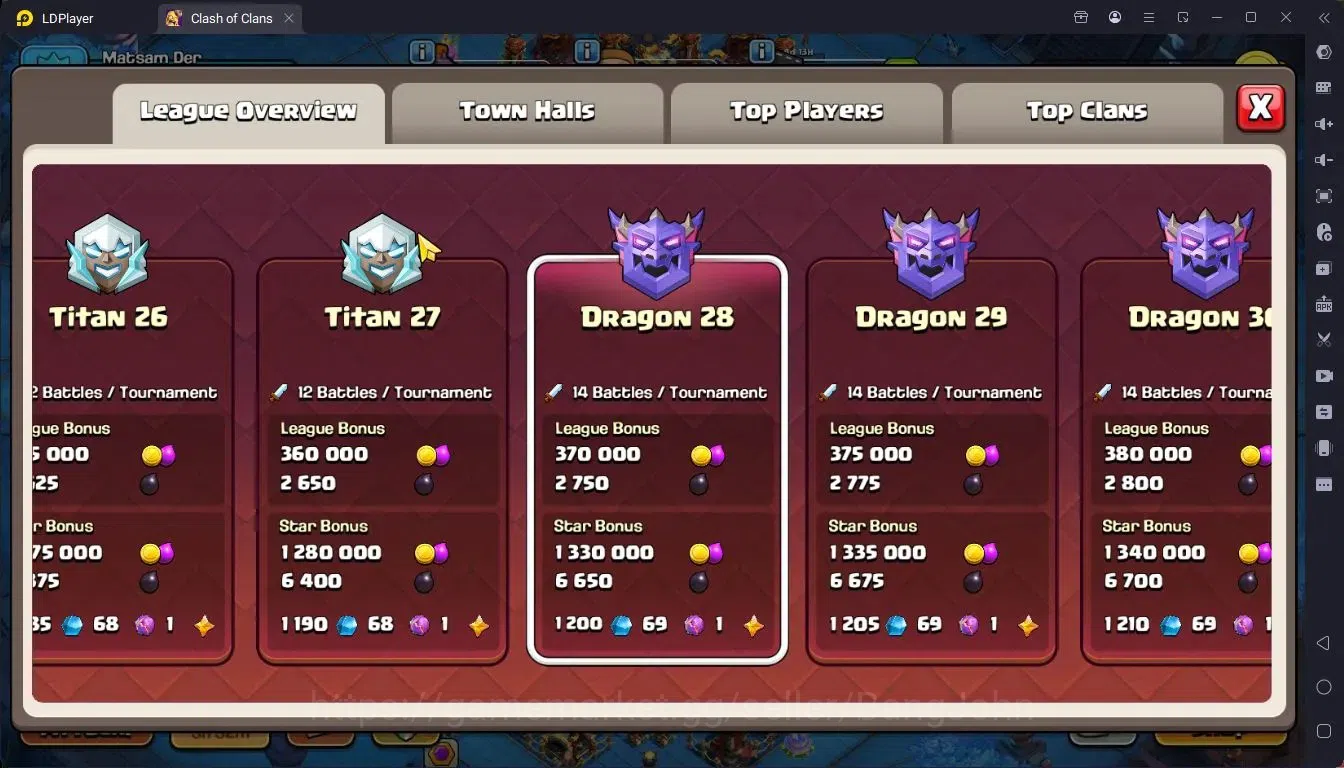 Clash of Clans Accounts Global |TH 17-BH 10|LVL 256|BK96,AQ97,MP73,GW75,RC image 12