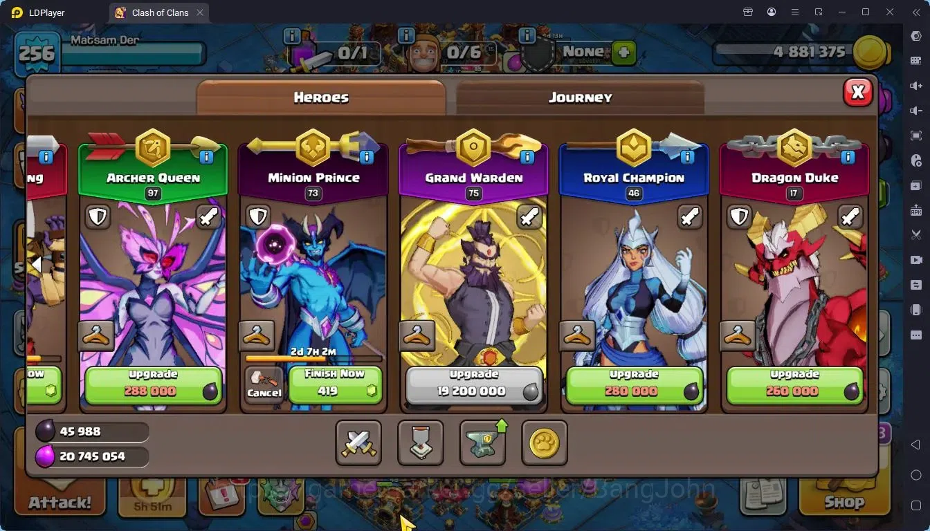 Clash of Clans Accounts Global |TH 17-BH 10|LVL 256|BK96,AQ97,MP73,GW75,RC image 15