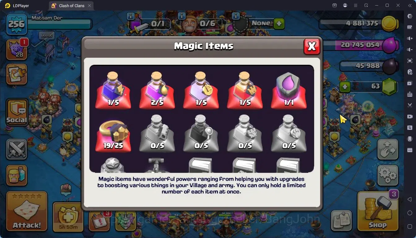 Clash of Clans Accounts Global |TH 17-BH 10|LVL 256|BK96,AQ97,MP73,GW75,RC image 5