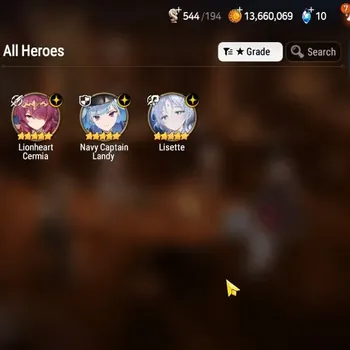 Epic Seven Accounts High-End GLOBAL UnVerif|NewEra| 3 ML (Lisette,NC Landy,Lion Cermia)+Setsuka,Peira,Eligos,etc|450MM+4,9K