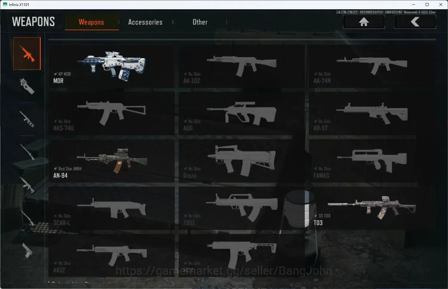 Arena Breakout Accounts Others Mobile | LV 30 | SV 13.3 M | CV 3.2 M | KP MDR, Red Star AN94, SS TO3, Koi LR-DMR1, QS 110 14