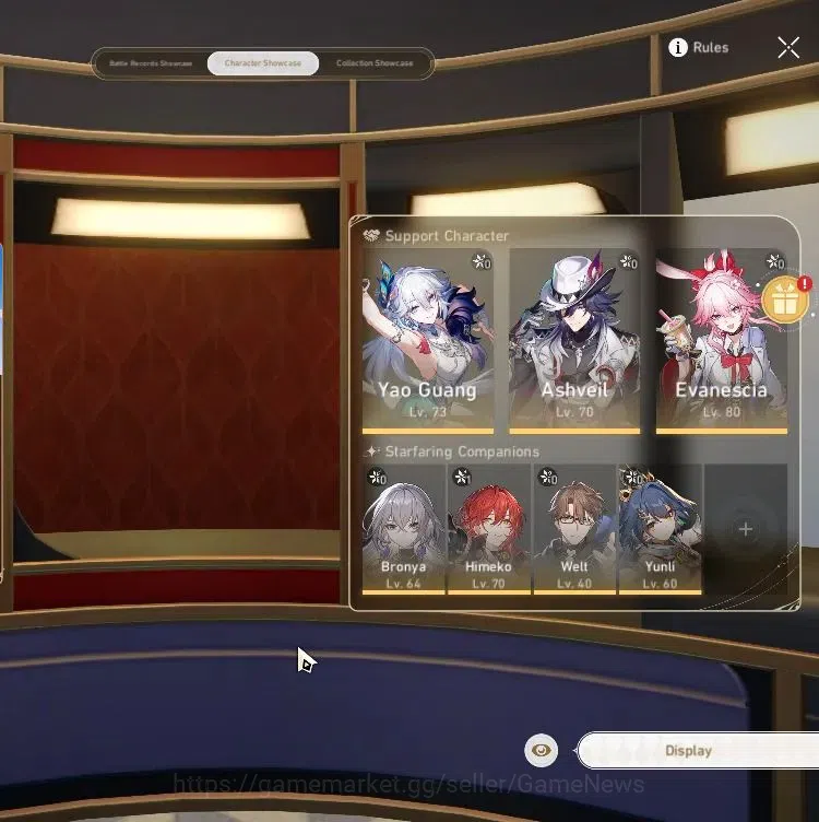 Honkai Star Rail Accounts Asia |TL 63|9 Limited| Yao Guang+Sign,Evanescia,Yu image 2
