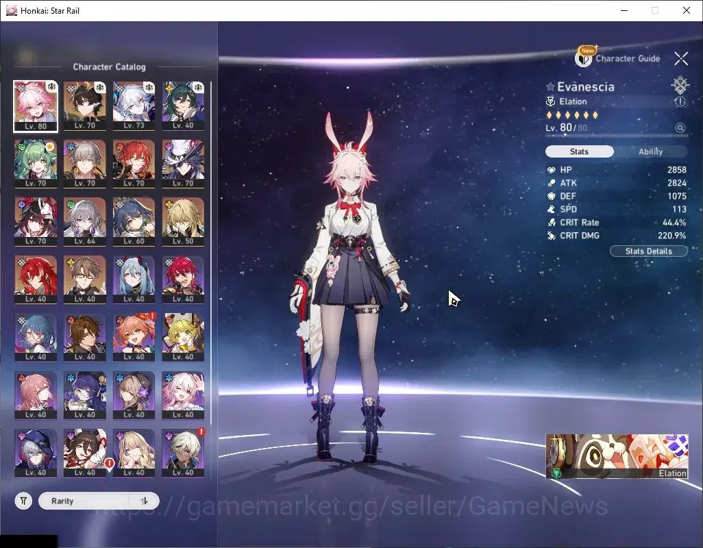 Honkai Star Rail Accounts Asia |TL 63|9 Limited| Yao Guang+Sign,Evanescia,Yu image 4