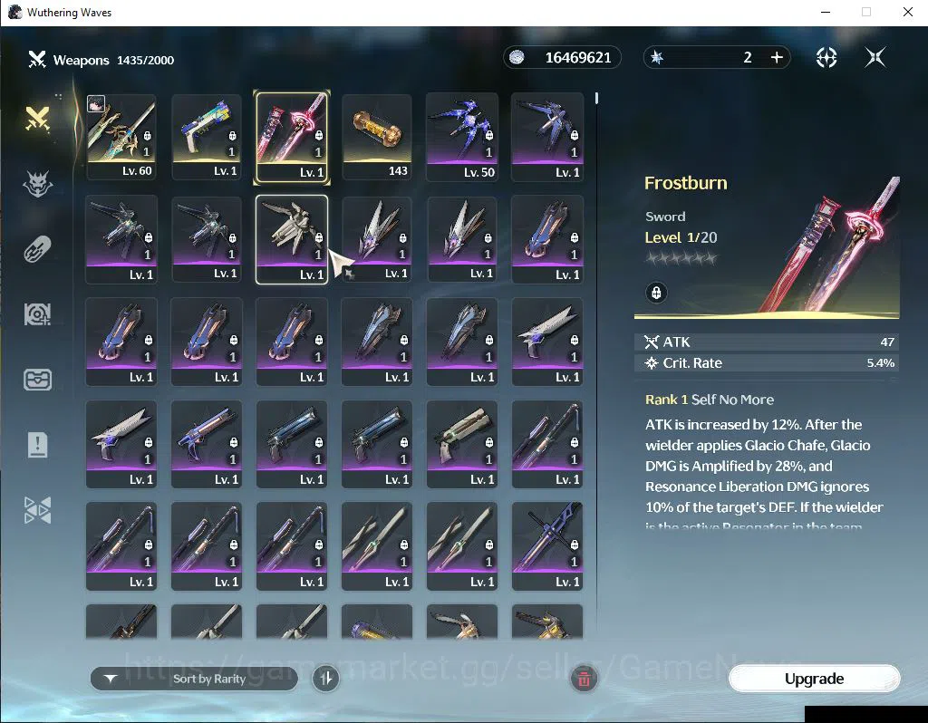 Wuthering Waves Accounts NA | UL 48  | 1 Limited | Hiyuki R6 + Sign | MC Fe image 13