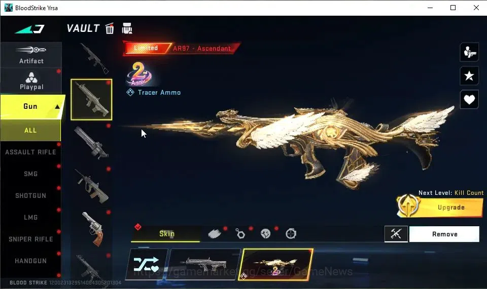 Blood Strike Accounts ASIA|2 ETERNAL[M4A1-Blight Lv3,DEagle-Scorpius]|Co image 11