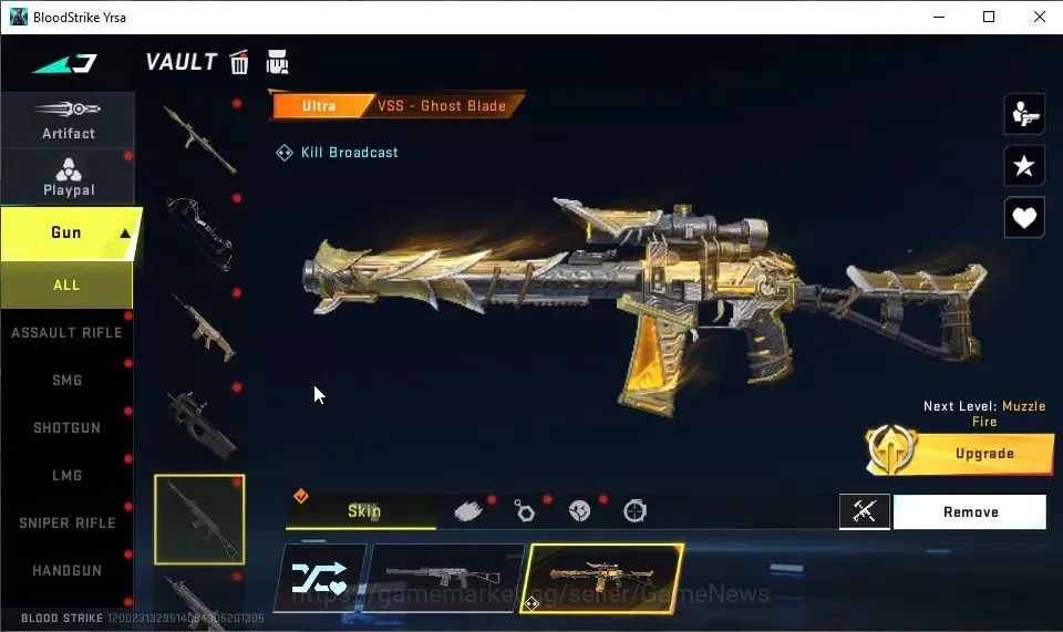 Blood Strike Accounts ASIA|2 ETERNAL[M4A1-Blight Lv3,DEagle-Scorpius]|Co image 15